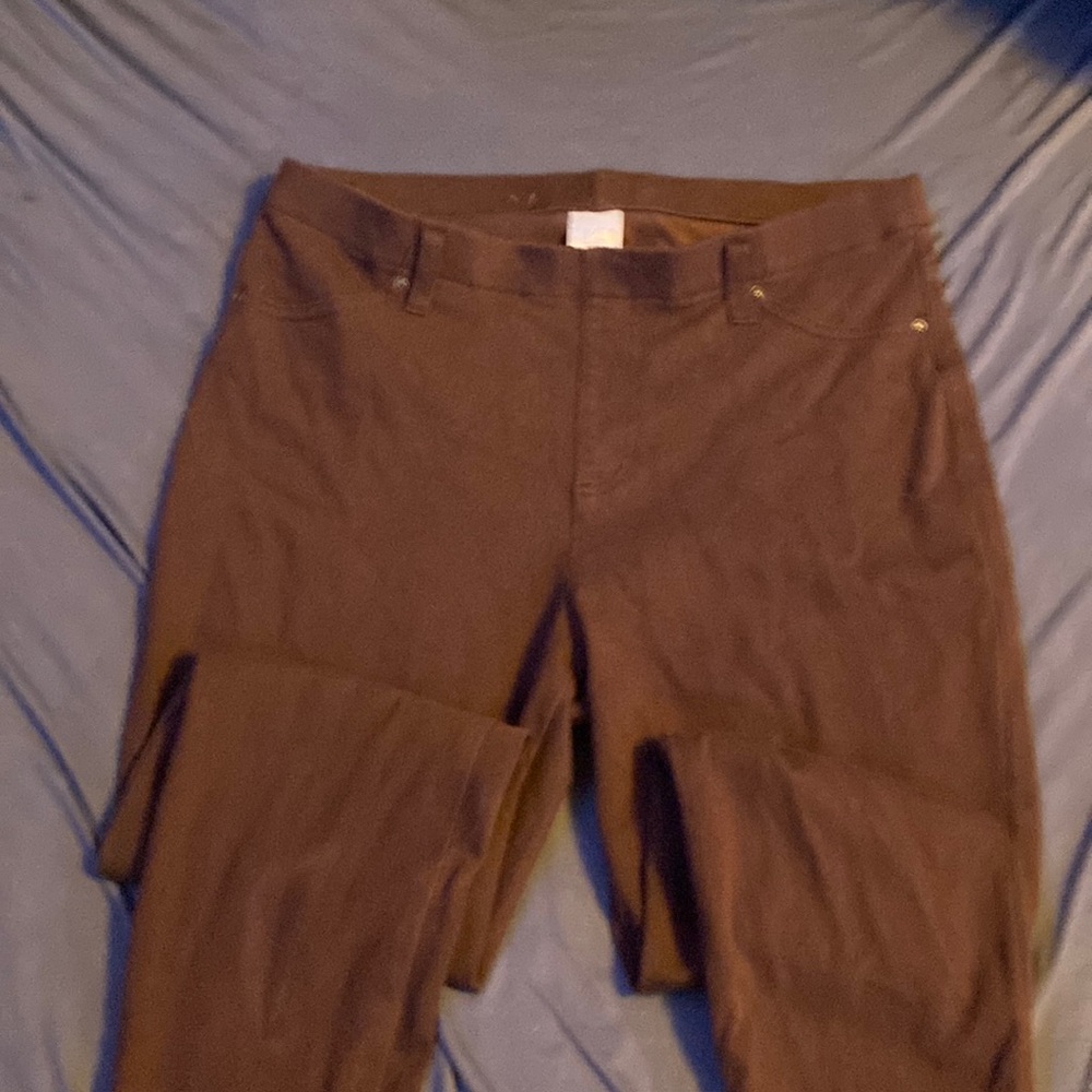 Time and true brown jeggings
